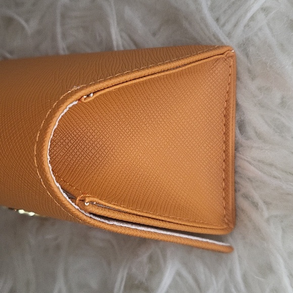 TORY BURCH SUNGLASSES GLASSES ORANGE CASE - Picture 3 of 10